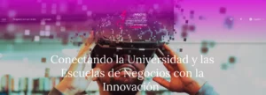 Banner del Congreso Internacional de Universidades y Escuelas de Negocios por la Innovación y el Desarrollo Emprendedor, Madrid 2024.