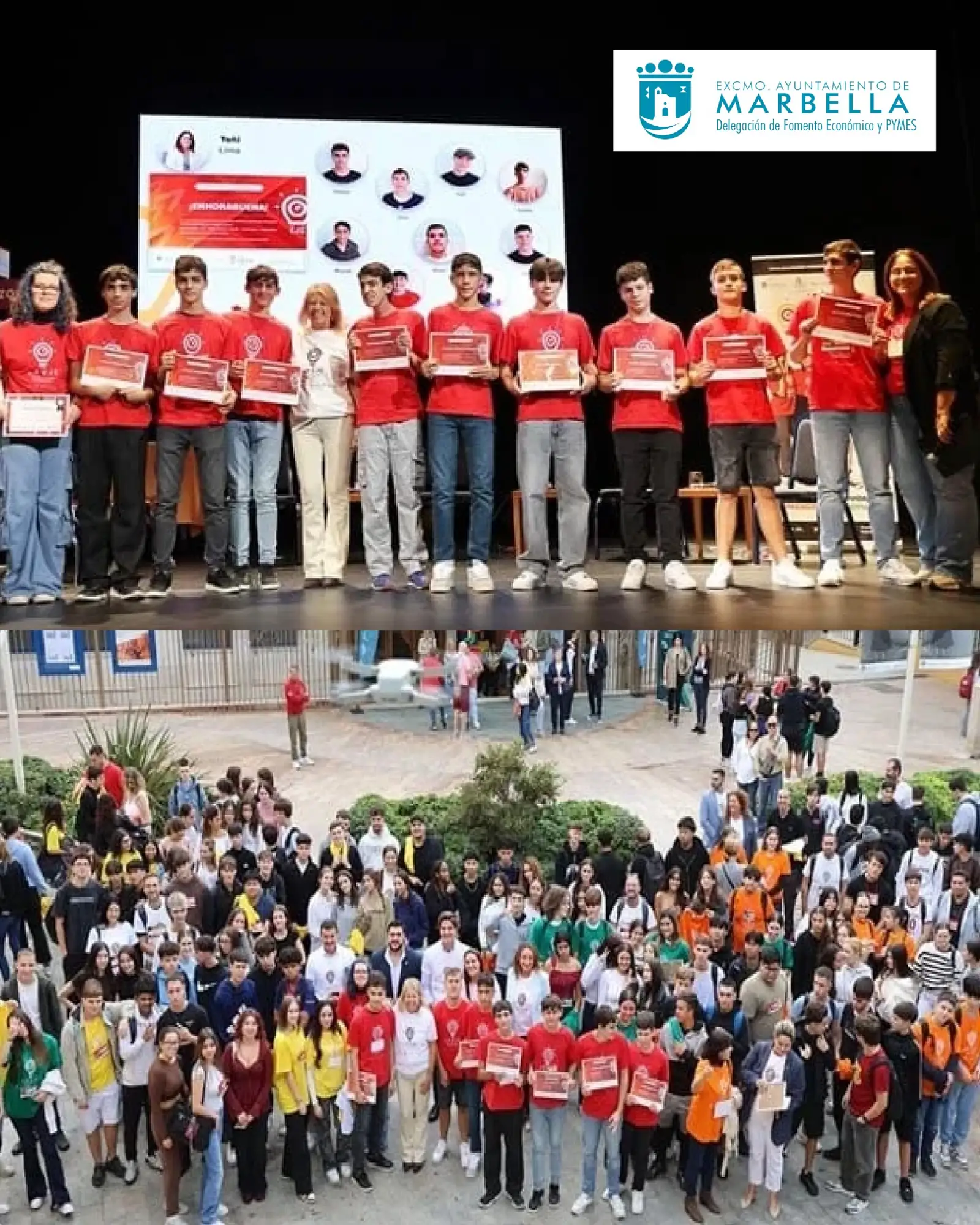 Jóvenes emprendedores en Marbella