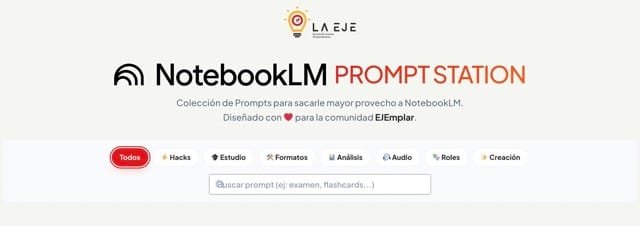 NotebookLM Prompt Station